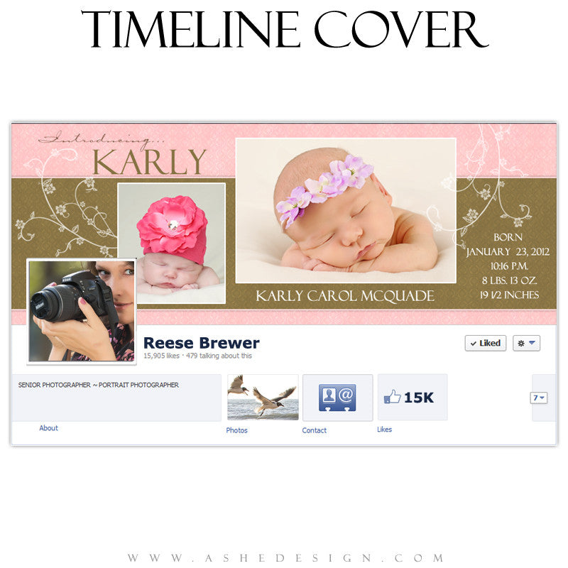 Timeline Cover Design - Karly Carol