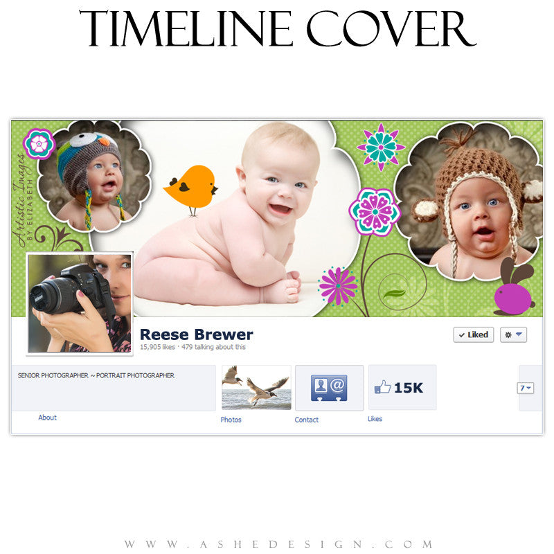 Timeline Cover Design - Peeps