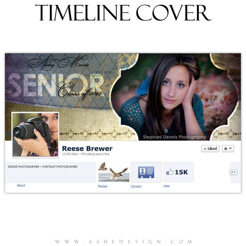 Timeline Cover Design - Spring Rain