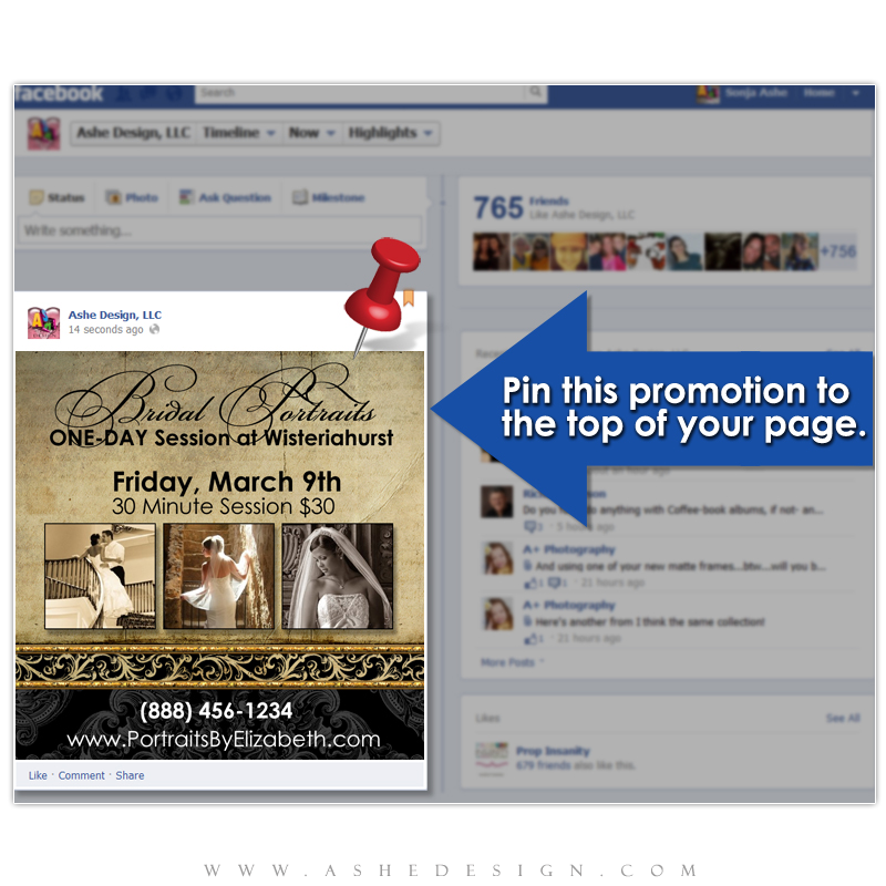 Timeline Promotional Pin Design - Rejoice