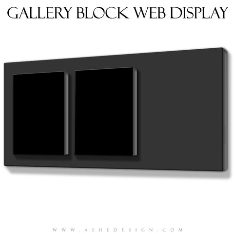 Ashe Design | Double Focus Gallery Block Mockup