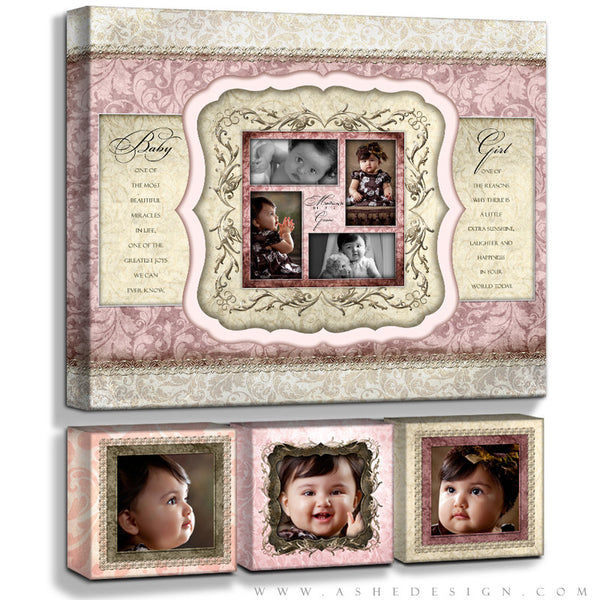 Ashe Design | 6x6 and 20x24 Gallery Wrap Mockup