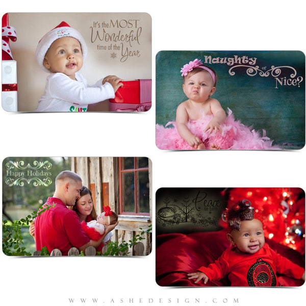 Word Art Collection - Happy Holidays