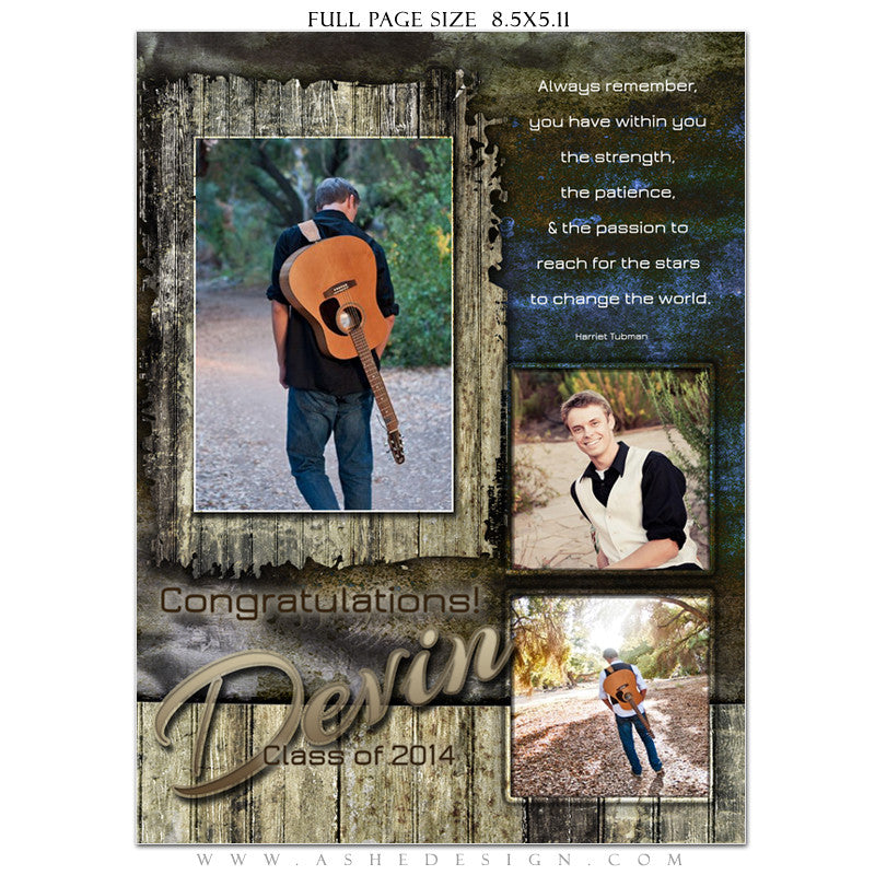 Devin Patrick Yearbook Templates for Photographers