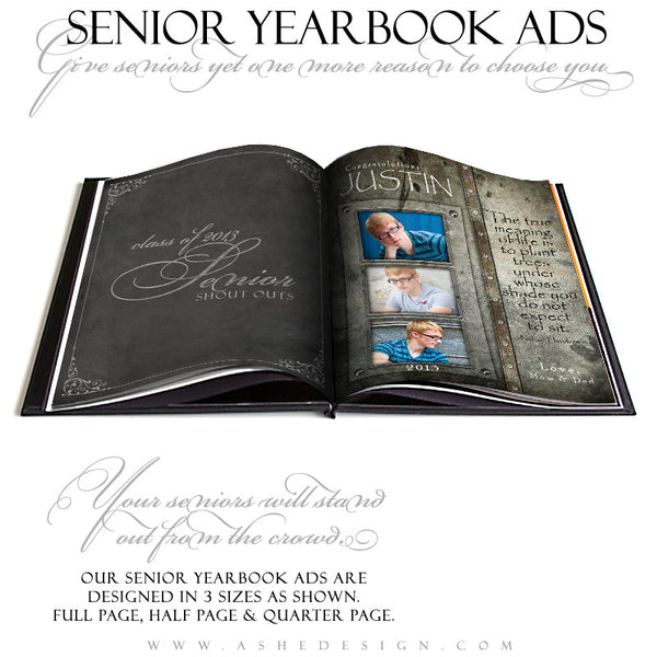 Granite Yearbook Templates for Photographers