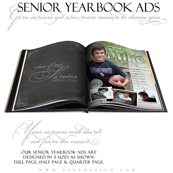Hot Shots - Yearbook Templates for Photographers