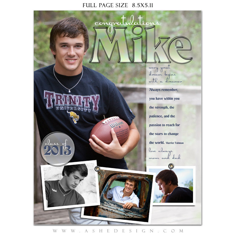 Hot Shots - Yearbook Templates for Photographers