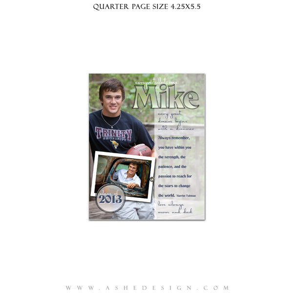 Hot Shots - Yearbook Templates for Photographers