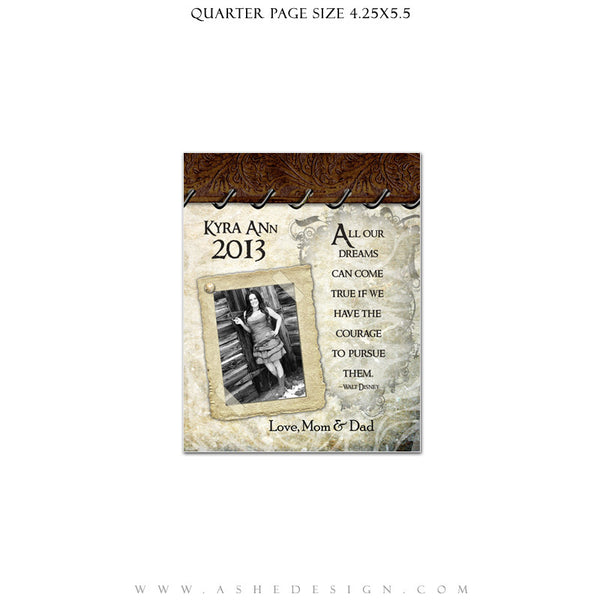 Kyra Ann Yearbook Templates for Photographers