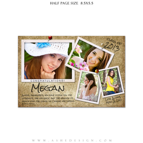 Yearbook Templates for Photographers - Photographs Design