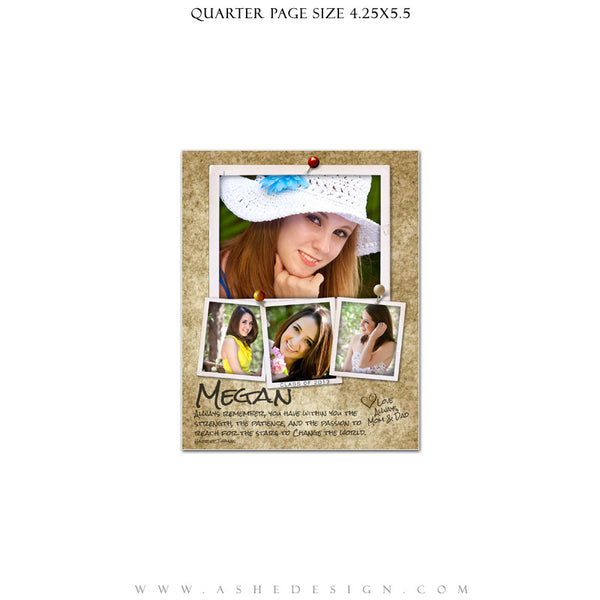 Yearbook Templates for Photographers - Photographs Design