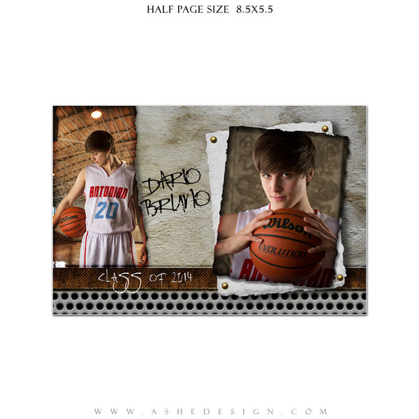 Scrap Metal Yearbook Templates for Photographers