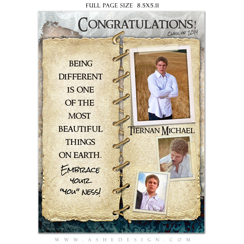 Tiernan Michael Yearbook Templates for Photographers