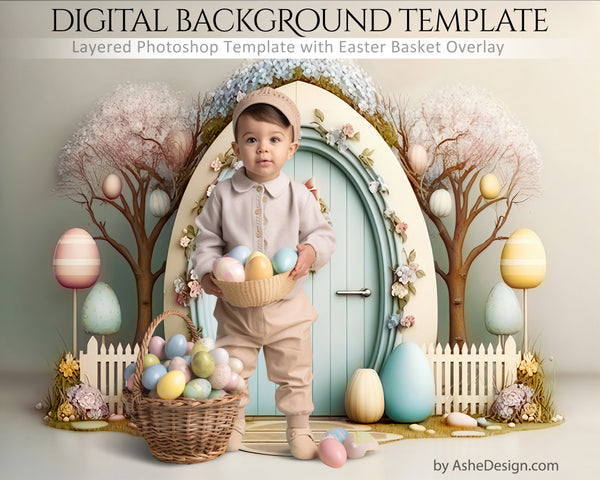 Photography backdrop, Digital overlays, Digital backgrounds, Photoshop overlays, photography overlays, Backdrop Overlays, Studio backdrops, Easter Photography, digital backdrop, easter background, Photoshop Template, easter backdrop, easter photo props