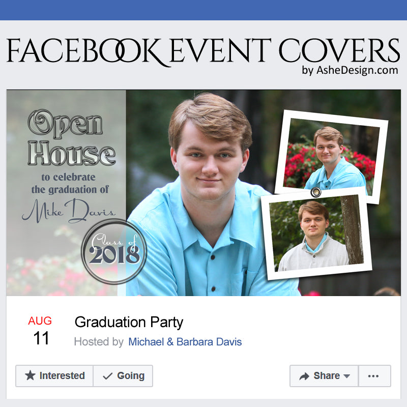 Ashe Design Facebook Event Theme Cover - Hot Shots