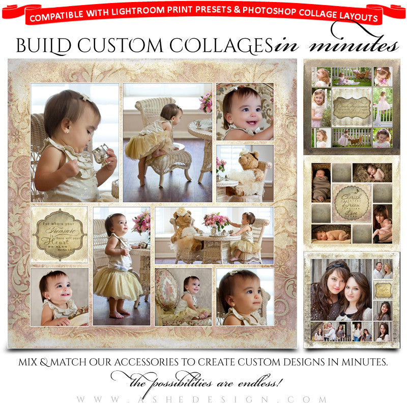 Collage Accessory Kit | Victorian Garden