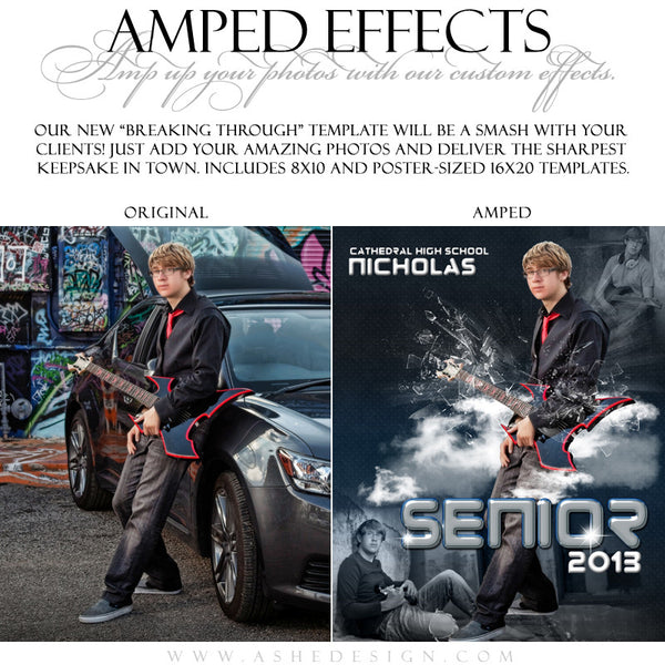 Ashe Design | Amped Effects | Breaking Through example2 web display