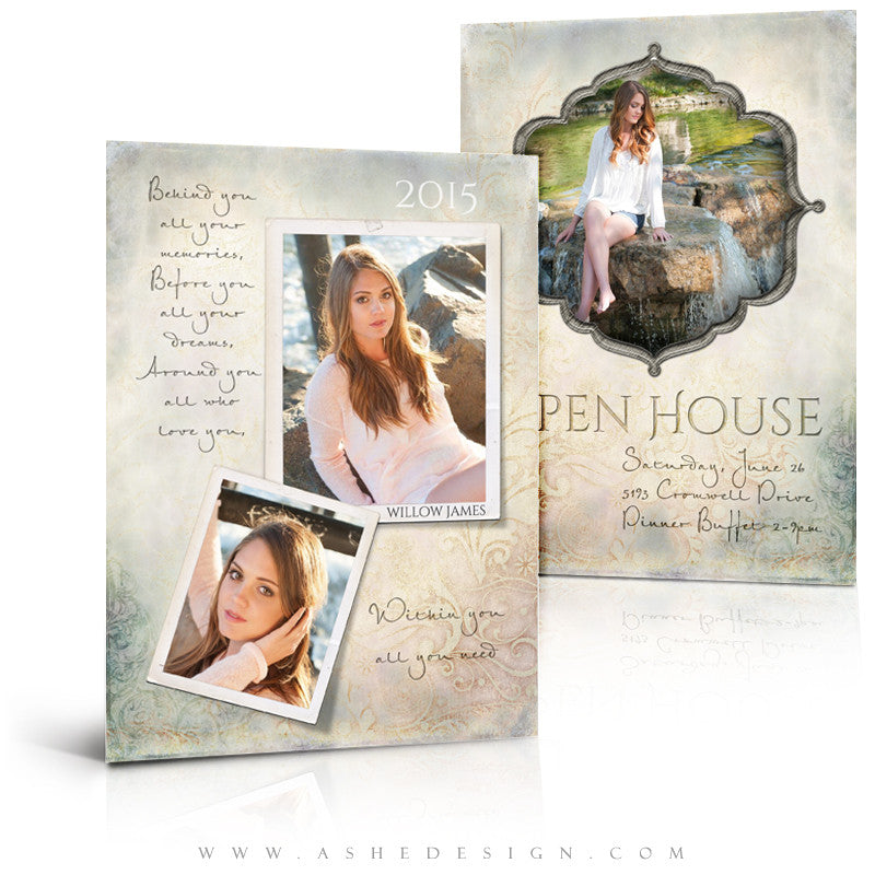 Senior Girl Graduation Invitation Template | All You Need