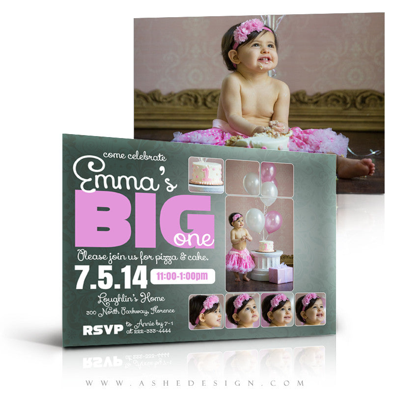 First Birthday Invitation Templates | The Big One