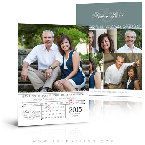 Save The Date Templates | Heart Calendar