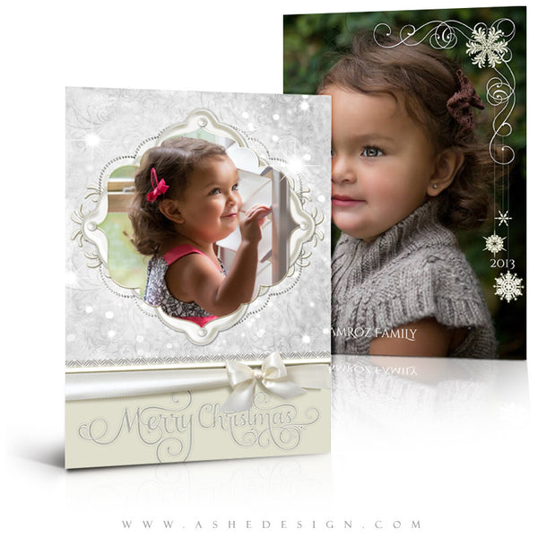 Snow Babies 5x7Flat Card full web display