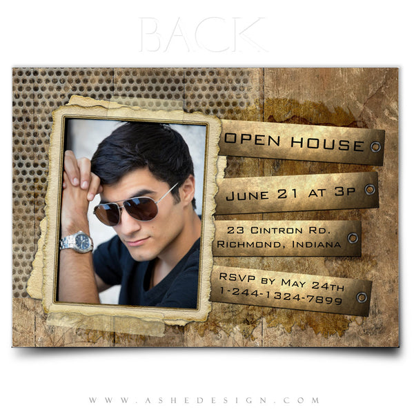 Hunter James 5x7 Flat Card Back web display