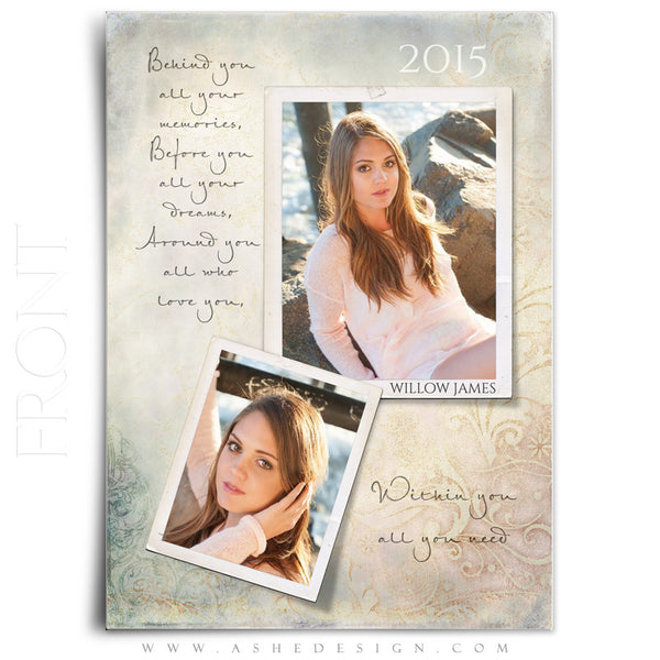 Senior Girl Graduation Invitation Template | All You Need