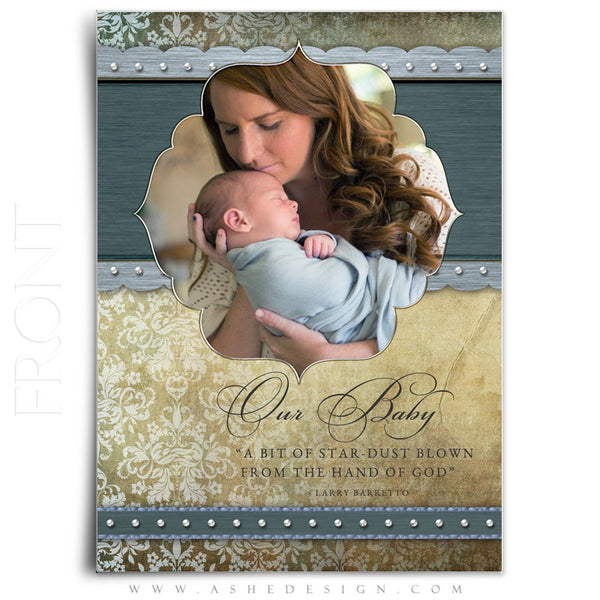 Birth Announcement | Griffin front