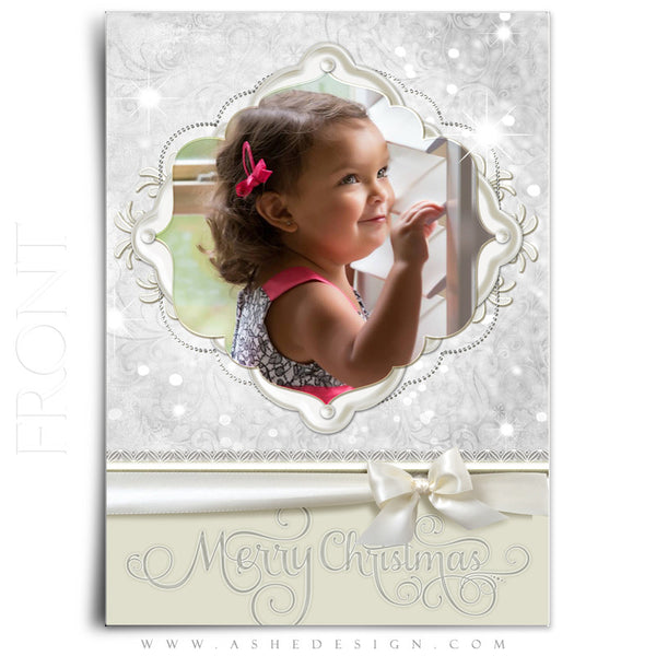 Snow Babies 5x7Flat Card front web display