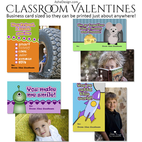 Ashe Design | Classroom Valentines | My Funny Valentine