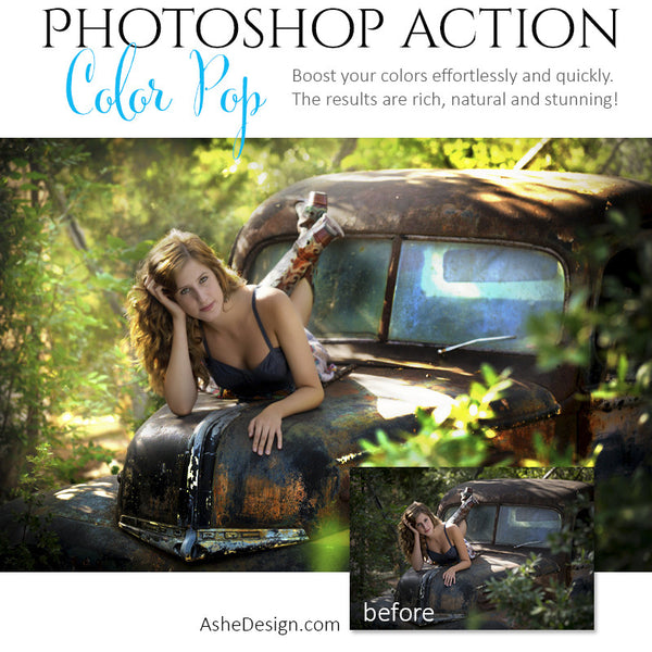 Photoshop Action | Pure Palette - Color Pop3