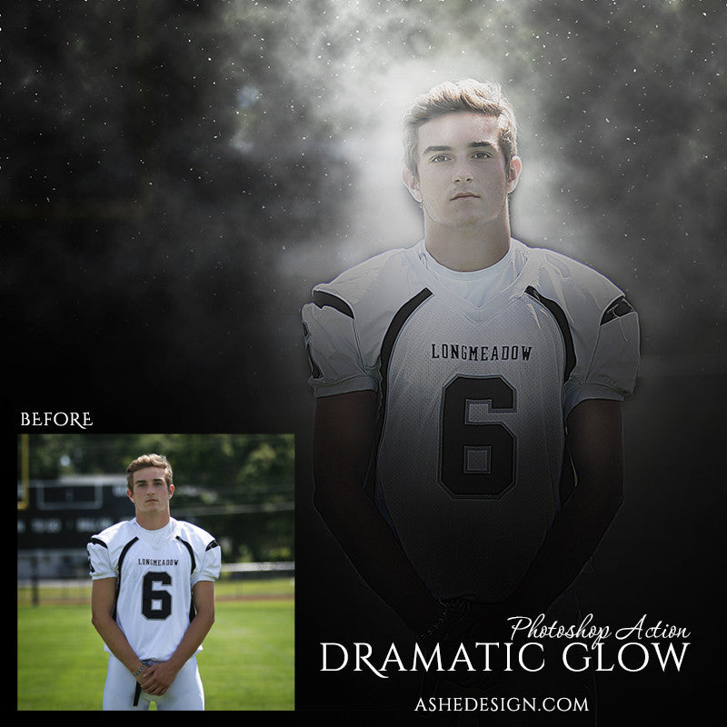Photoshop Action | Dramatic Glow fb