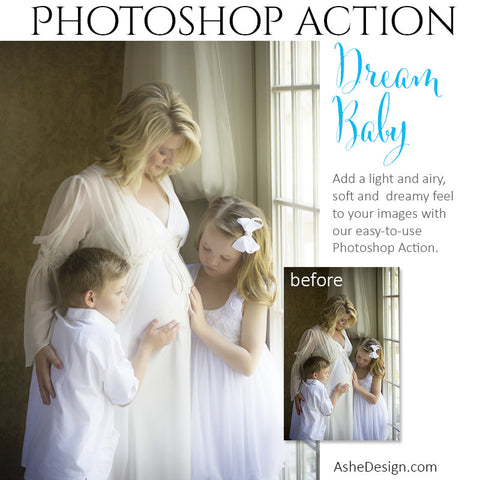 Photoshop Action | Pure Palette - Dream Baby2