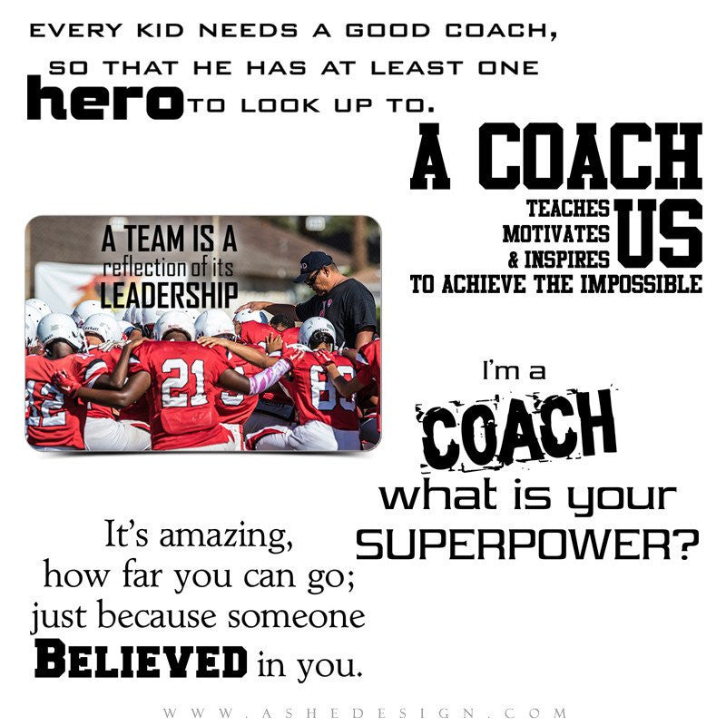 Sports Word Art Collection - Head Coach