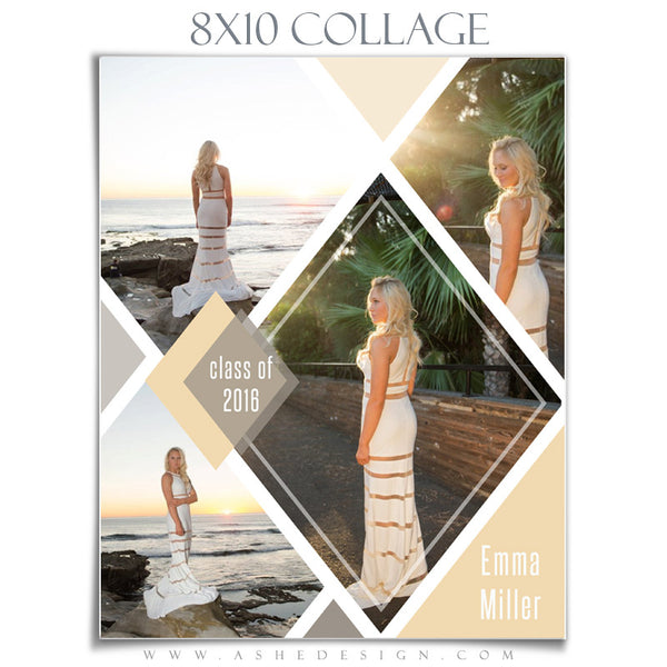 Senior Collage 8x10 | Diamonds
