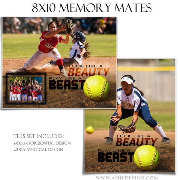 Ashe Design | Sports Memory Mates 8x10 - Beauty And The Beast