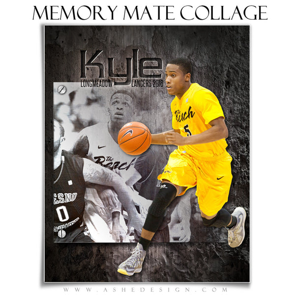 Ashe Design | 8x10 Vertical Memory Mate | Photoshop Templates