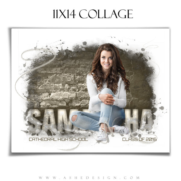 Ashe Design | Amped Up Collage | 11x14 | Center Of Attention