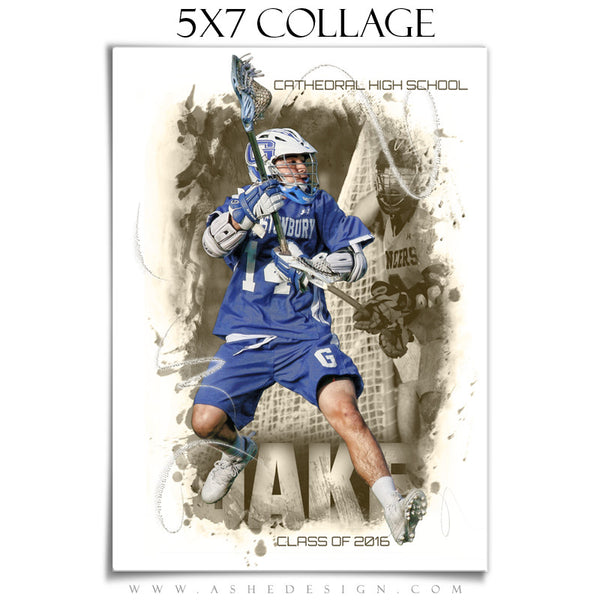 Ashe Design | Amped Up Collage | 5x7 | Center Of Attention