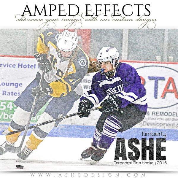 Ashe Design | Sports Hockey Poster | Photoshop Templates