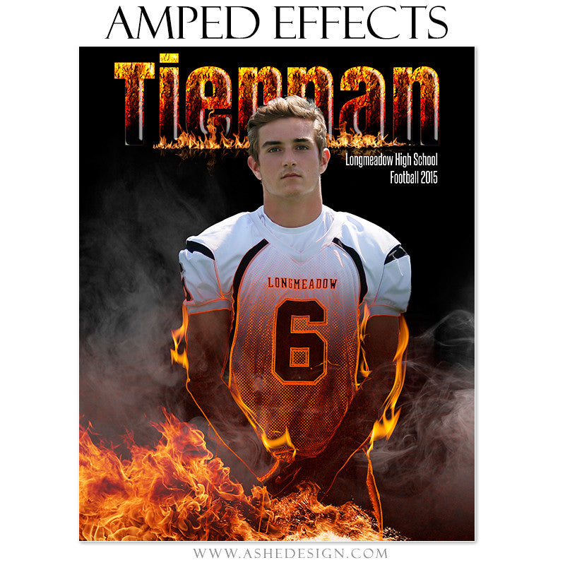 Ashe Design Amped Effects Templates | Red Hot Athlete fb