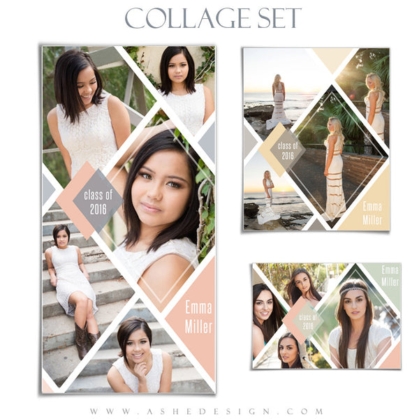 Senior Collage Set | Diamonds