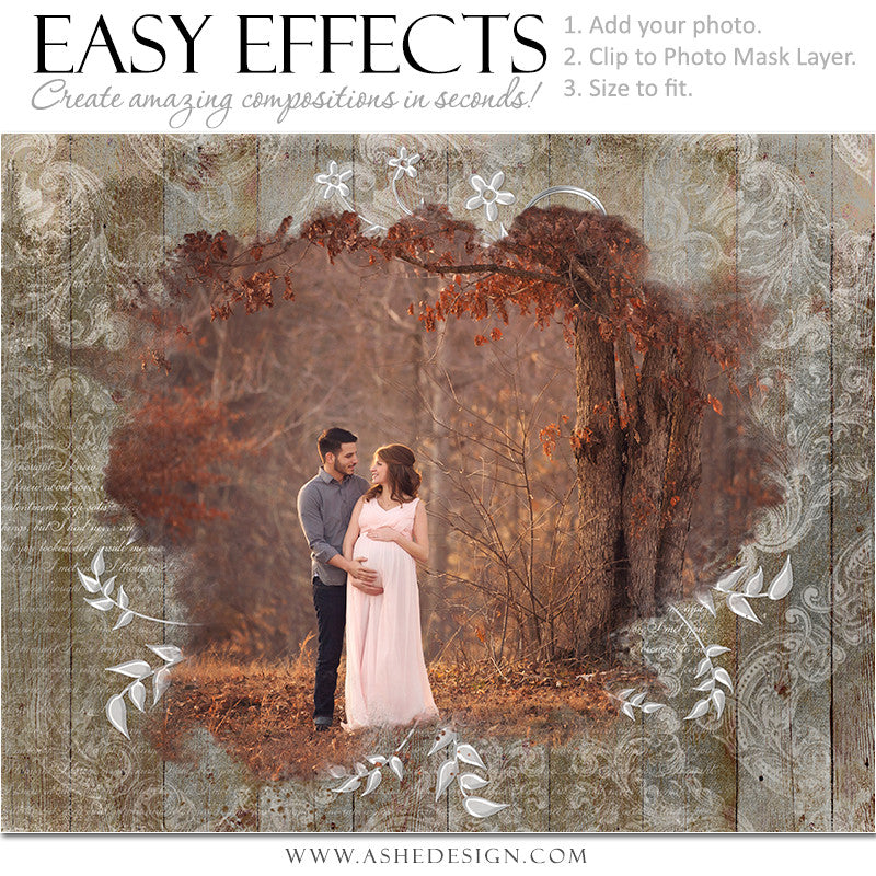 Ashe Design | Photoshop Poster Templates| Easy Effects | Family