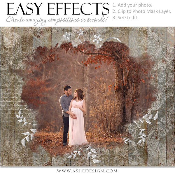 Ashe Design | Photoshop Poster Templates| Easy Effects | Family