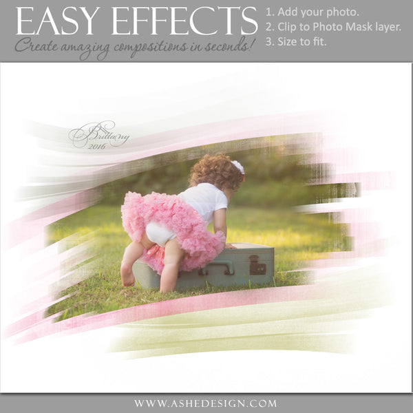 Ashe Design | Easy Effects | Painted Mask Poster | Child