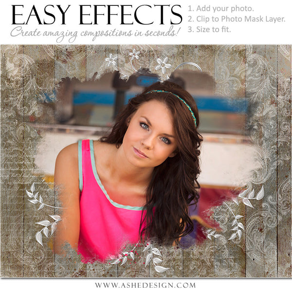 Ashe Design | Photoshop Poster Templates| Easy Effects | Seniors