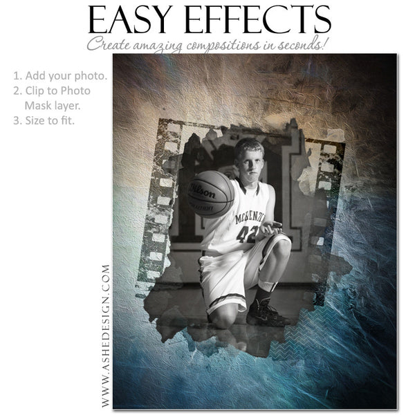 Ashe Design | Photoshop Poster Templates | Cracked Fresco | Sports