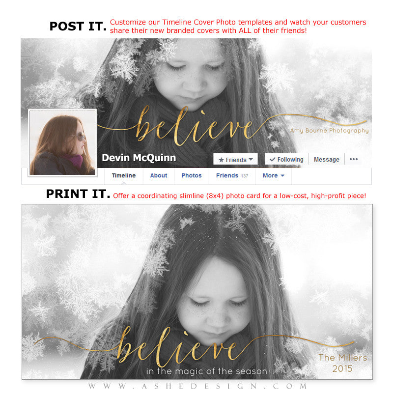 Post & Print Templates | Frosted Flakes