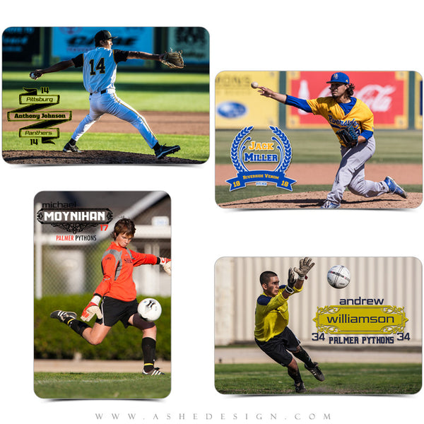 Customizable Photoshop Sports Word Art | Player examples