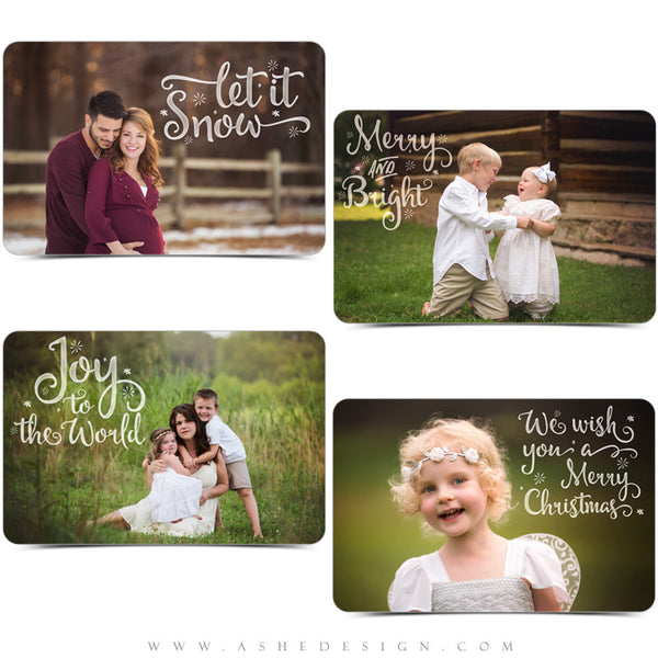 Christmas Word Art Set | Let It Snow ex